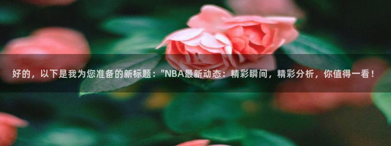 好的，以下是我为您准备的新标题：\