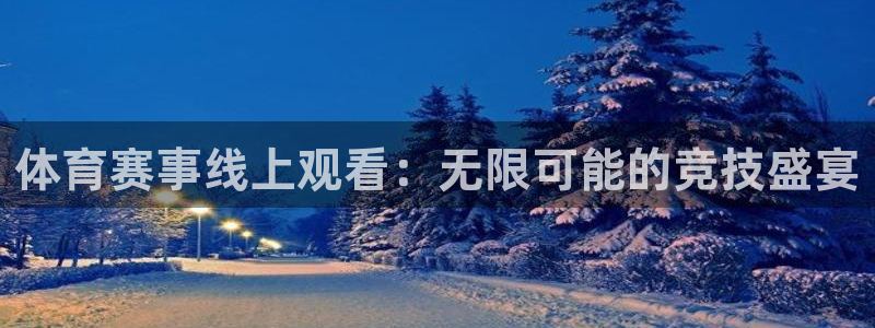 体育赛事线上观看：无限可能的竞技盛宴