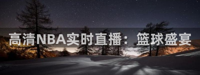 高清NBA实时直播：篮球盛宴