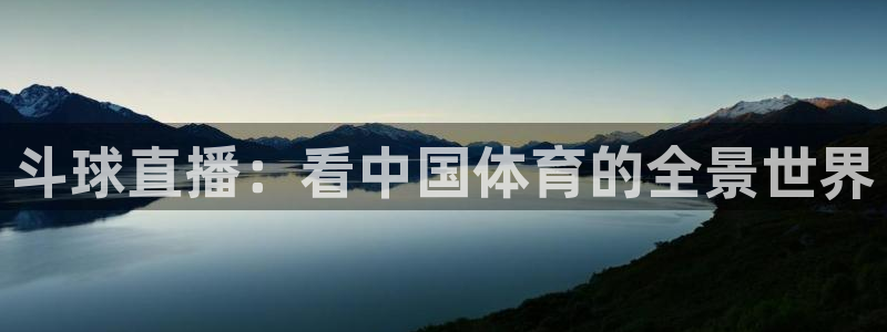 斗球直播：看中国体育的全景世界